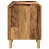 vidaXL Dulap pentru discuri de vinil Lemn Vechi 121 x 38 x 48 cm