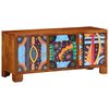 vidaXL Bancă pentru pantofi cu depozitare Maro miere 100 x 35 x 45 cm