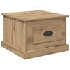 vidaXL Masă de cafea Stejar Artizanal 50 x 50 x 35 cm Lemn prelucrat