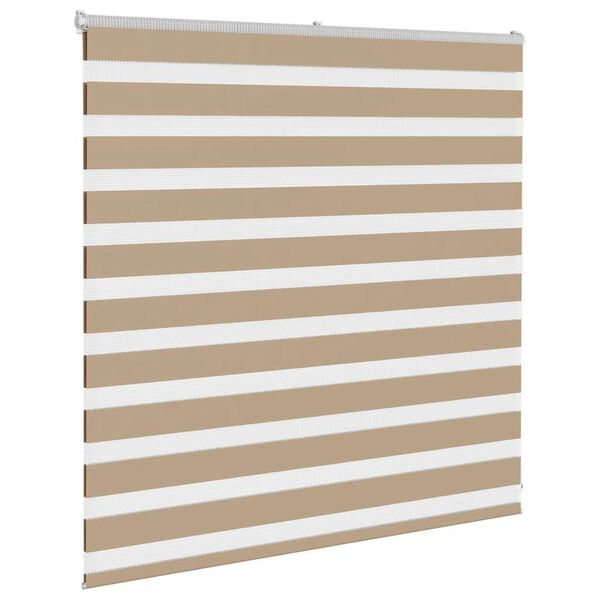 vidaXL Jaluzea tip zebra 140x100 cm lățime țesătură 135,9 cm poliester