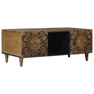 vidaXL Masă de cafea Maro 100 x 54 x 40 cm Lemn de mango solid