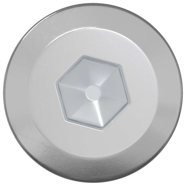 vidaXL Șuruburi din Lemn 1900 pcs Argintiu Oțel