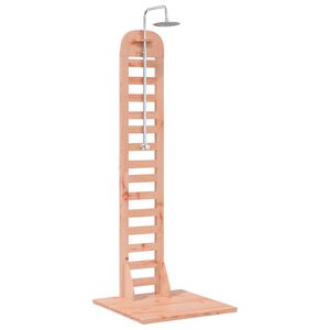 vidaXL Duș exterior 223 cm Lemn masiv de Douglas și oțel inoxidabil