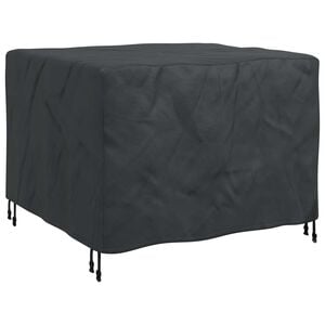 vidaXL Husă pentru mobilă Simplu Negru 113 x 113 x 73 cm 600D