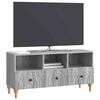 vidaXL Cabinet TV Sonoma gri 102 x 34,5 x 50 cm Lemn prelucrat