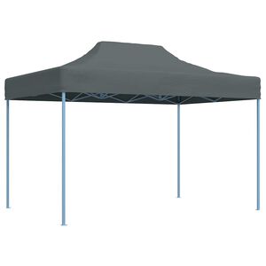 vidaXL Cort de petrecere pliabil profesional, antracit, 3 x 4 m, oțel