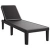 vidaXL Șezlong reglabil &icirc;n &icirc;nălțime &icirc;n 4 direcții, 155,5x57x28 cm, PP