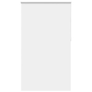 vidaXL Jaluzea cu rolă opaca alb 135x230 cm lățime material 131,6 cm