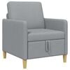 vidaXL Sofa cu Spațiu de Depozitare Gri deschis 72 x 78 x 87 cm