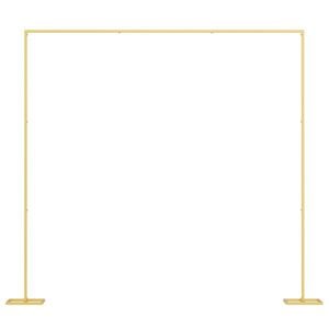 vidaXL Arc de nuntă Auriu 338 x 35 x 300 cm Oțel