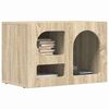vidaXL Cabinet TV Stejar Sonoma 60 x 35 x 40 cm Lemn compozit