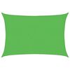 vidaXL P&acirc;nză parasolar, verde deschis, 2,5x3,5 m, HDPE, 160 g/m&sup2;