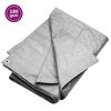 vidaXL Prelată 180 g/m&sup2;, gri, 8x8 m, HDPE