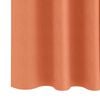 vidaXL Perdele Opaque cu Inel 2 pcs Terracota 225 x 140 cm Poliester