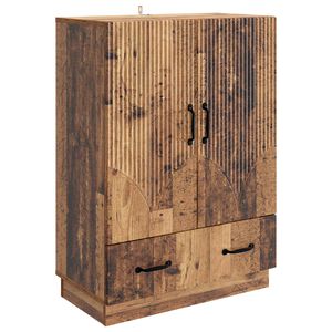 vidaXL Bufet cu sertar Lemn vechi 66 x 34,5 x 92 cm Lemn prelucrat