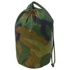 vidaXL Plasă de camuflaj cu geantă de depozitare, verde, 5x5 m