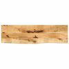 vidaXL Blat de masă margine naturală, 110x40x3,8 cm, lemn masiv mango