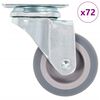 vidaXL Roți pivotante, 72 buc., 50 mm