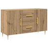vidaXL Dulap, stejar artizanal, 100x36x60 cm, lemn prelucrat