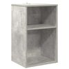 vidaXL Dulap pentru discuri de vinil Gri Beton 38 x 33 x 61 cm