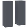 vidaXL Suport pentru plante 2 buc. Antracit 24 x 24 x 75 cm