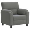 vidaXL Canapea Gri &icirc;nchis 94 x 85 x 93 cm Catifea