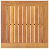 vidaXL Masă laterală Ulei Natural Lemn Solid de Acacia