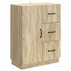vidaXL Bufet cu sertar Stejar Sonoma 66 x 34,5 x 87 cm Lemn prelucrat