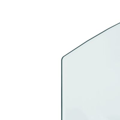 vidaXL Placă de sticlă pentru șemineu, 100x50 cm