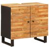 vidaXL Dulap pentru Chiuveta de Baie natural 62 x 33 x 58 cm