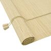 vidaXL Rulou textil natural 40 x 160 cm Bambus