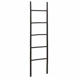 vidaXL Scară pentru prosoape cu 5 trepte, bambus, 150 cm
