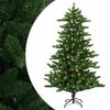 vidaXL Brad de Crăciun artificial 120 cm 150 LED-uri Alb cald