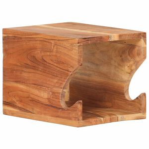 vidaXL Suport bicicletă de perete, 35 x 25 x 25 cm, lemn masiv acacia