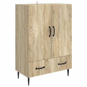 vidaXL Bufet cu sertar Stejar Sonoma 66 x 34,5 x 95 cm Lemn prelucrat