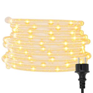 vidaXL Cablu luminos cu 120 LED-uri, alb cald, 5 m, PVC