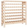 vidaXL Suport de vinuri, 109,5x30x107,5 cm, lemn masiv de pin