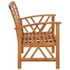 vidaXL Set mobilier de grădină, 3 piese, lemn masiv de acacia
