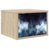 vidaXL Noptieră suspendată RAALTE Stejar Sonoma 36 x 33 x 25 cm