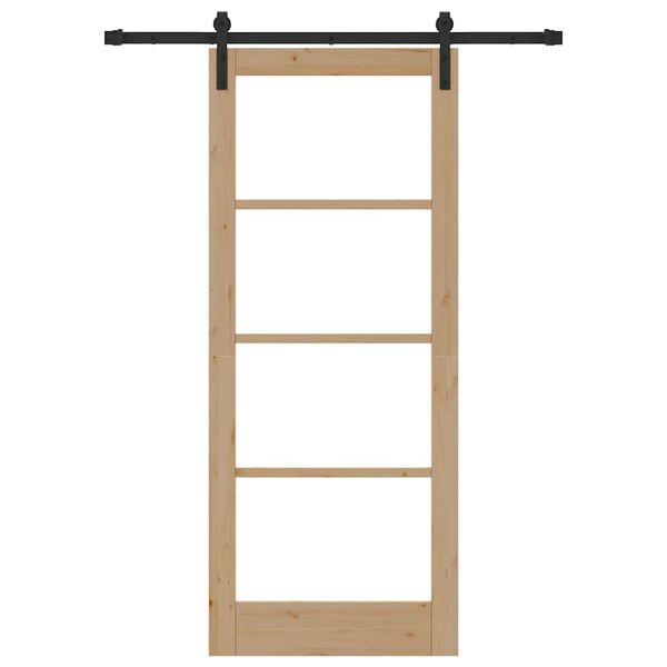 vidaXL Ușă glisantă ORKDAL natural 83 x 202 cm