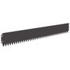 vidaXL Margine pentru gazon 30 buc. 103 x 15 cm Oțel Negru