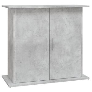 vidaXL Suport pentru acvariu, gri beton, 81x36x73 cm, lemn stratificat