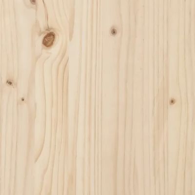 vidaXL Jardinieră, 112x25x104,5 cm, lemn masiv de pin