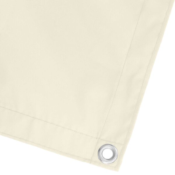 vidaXL Ecran de balcon Crem 110 x 600 cm Material Oxford