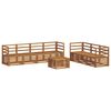 vidaXL Seturi de canapele 8 pcs natural Lemn Solid de Acacia