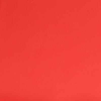 vidaXL Taburet, roșu, 60x60x36 cm, piele ecologică