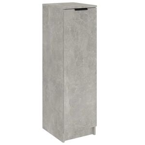 vidaXL Pantofar, gri beton, 30x35x100 cm, lemn compozit