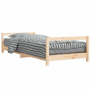 vidaXL Cadru de pat pentru copii, 80x200 cm, lemn masiv de pin