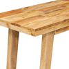 vidaXL Masă de dining natural 100 x 35 x 75 cm Lemn de mango solid