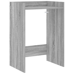 vidaXL Dulap pentru mașina de spălat Gri Sonoma 67,5 x 48 x 97 cm